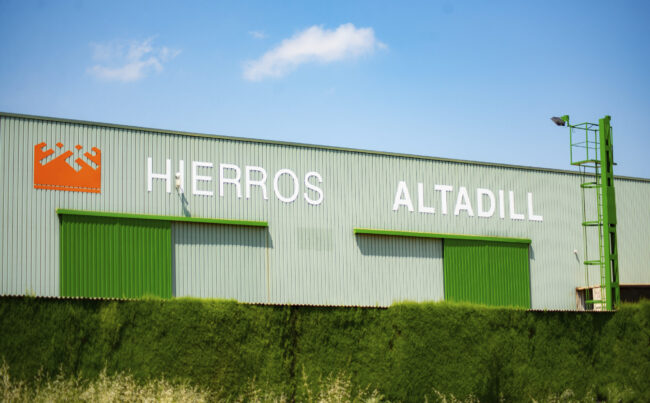 Proyecto de aplicación de pintura para Hierros Altadill